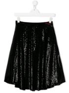 Philosophy Di Lorenzo Serafini Kids Teen Sequinned Skirt - Black