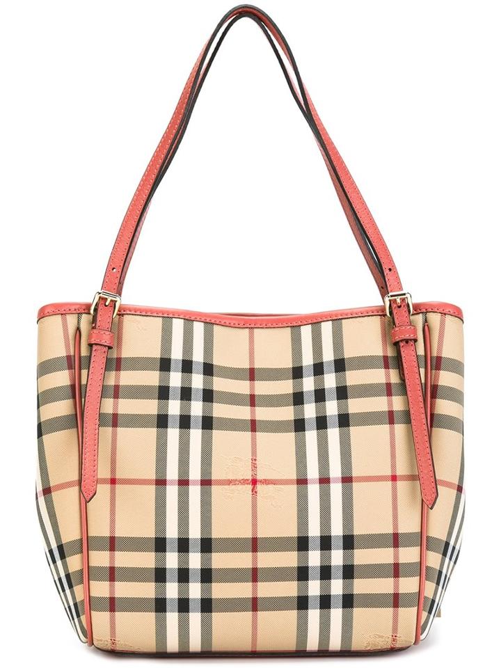 Burberry 'horseferry' Tote, Women's, Pink/purple