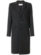 Saint Laurent Classic Chesterfield Coat - Grey