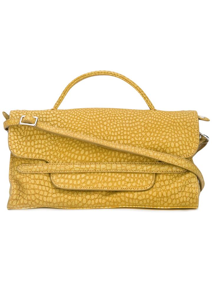 Zanellato Shoulder Bag, Women's, Yellow/orange, Calf Leather