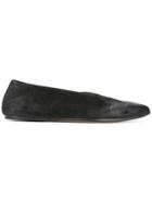 Marsèll Pointed Toe Slippers - Black