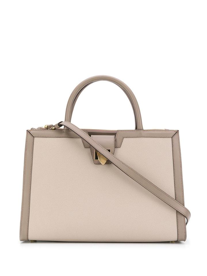 Philippe Model Structured Tote Bag - Neutrals