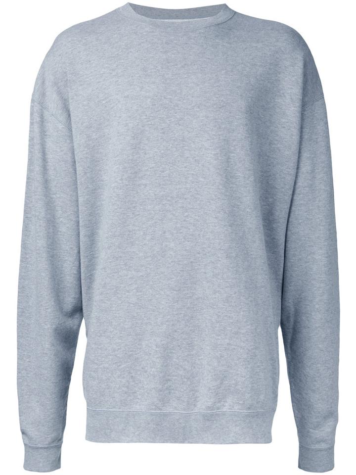 Marka - Oversized Sweatshirt - Men - Cotton - 2, Grey, Cotton