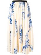 Antonio Marras Pleated Midi Skirt - Neutrals