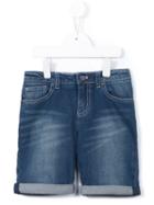 Armani Junior Medium Washed Denim Shorts, Boy's, Size: 12 Yrs, Blue