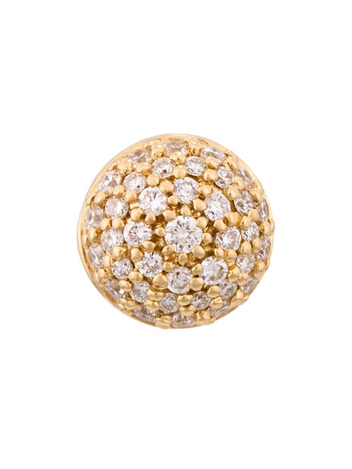 Alinka 18kt Gold Marina Diamond Stud Earring - Metallic