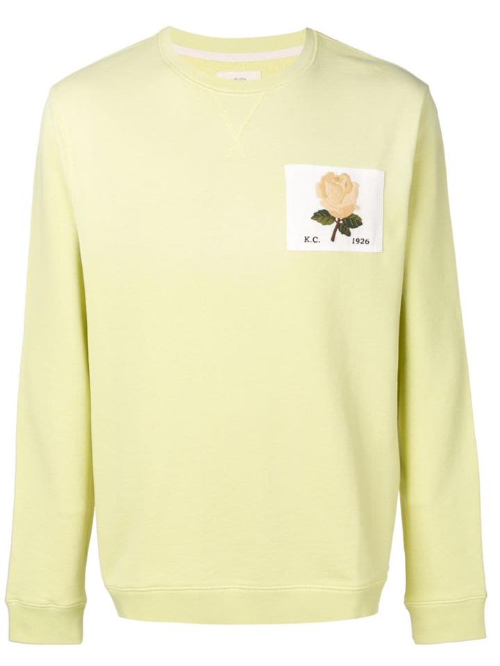 Kent & Curwen Rose Patch Sweatshirt - Green