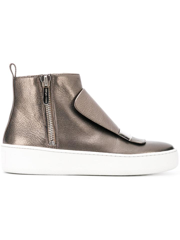 Sergio Rossi High-top Sneakers - Metallic