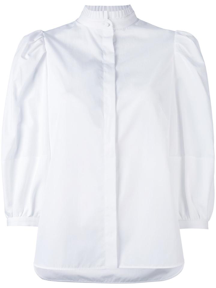 Alexander Mcqueen Popelin Shirt - White