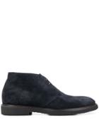 Henderson Baracco Suede Lace-up Boots - Blue