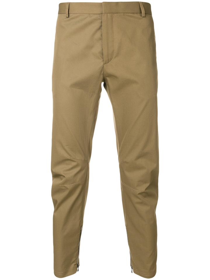 Lanvin Ruched Chinos - Nude & Neutrals