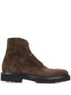 Paul Smith Farley Lace-up Ankle Boots - Brown
