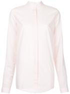 Dion Lee Drawstring Open Back Shirt - Pink & Purple