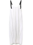 Aviù - Pleated Sleeveless Dress - Women - Polyester - 42, White, Polyester