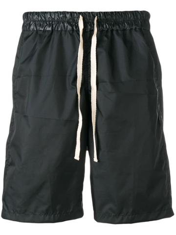 Not Guilty Homme Drawstring Shorts - Black