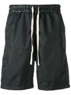Not Guilty Homme Drawstring Shorts - Black
