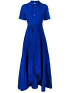 P.a.r.o.s.h. Long Shirt Dress - Blue