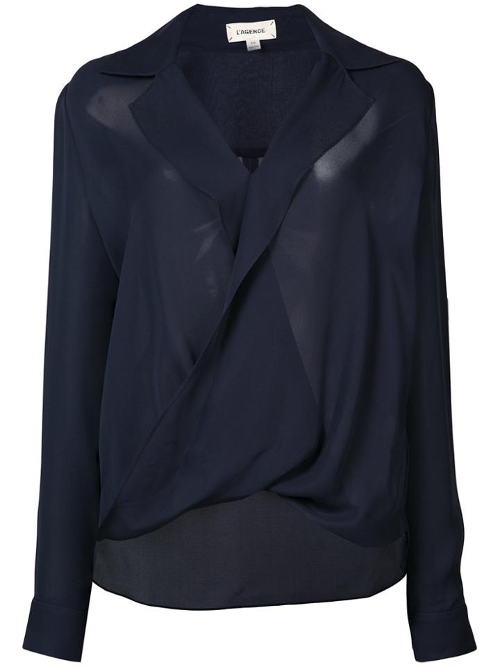L'agence Twisted Top - Blue