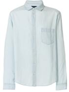 Natural Selection Pocket Button Shirt - Blue