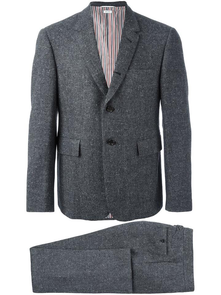 Thom Browne Classic Suit In Donegal Wool