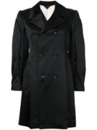 Comme Des Garçons Pre-owned Classic Double Breasted Coat - Black