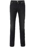 Jacob Cohen Slim Fit Jeans, Men's, Size: 35, Grey, Cotton/spandex/elastane