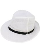 Ca4la - Woven Panama Hat - Women - Silk/abaca - M, White, Silk/abaca