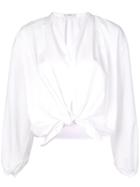Tome Tie-front Shirt - White