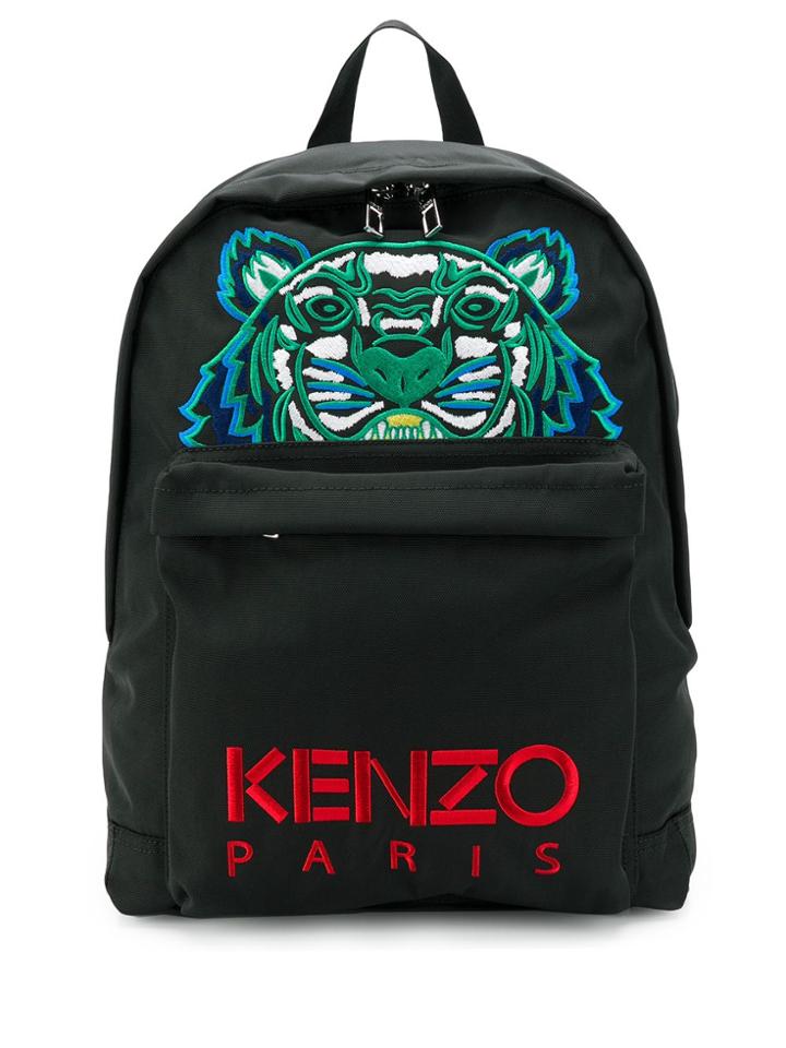Kenzo Embroidered Logo Backpack - Black