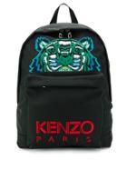 Kenzo Embroidered Logo Backpack - Black