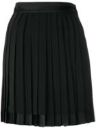 Versace Pleated Mini Skirt - Black
