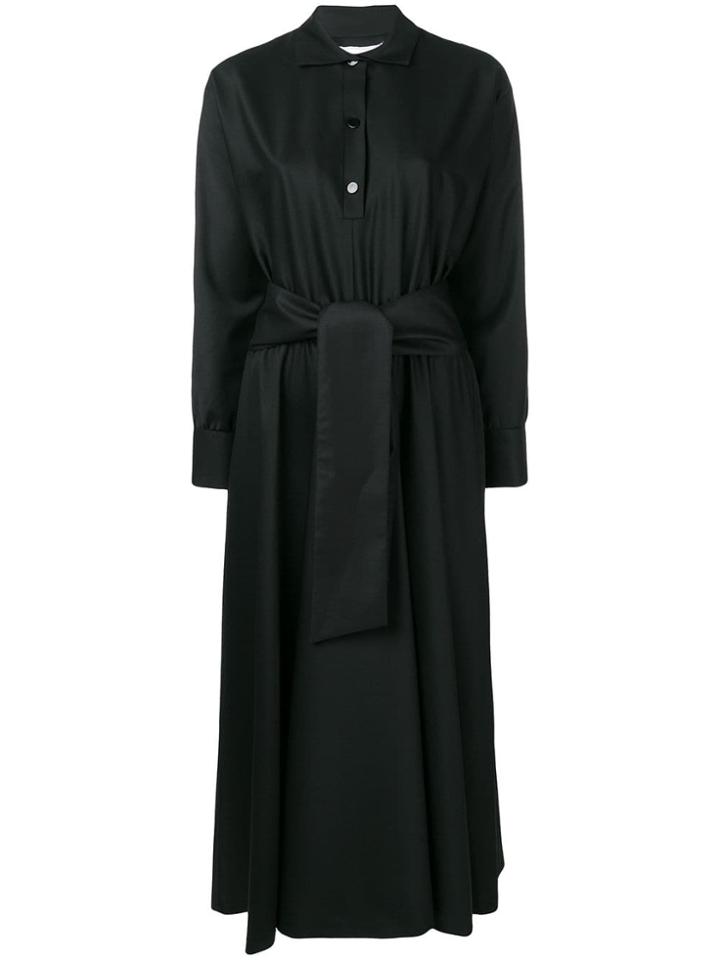 Carolina Ritzler Boxy Shirt Dress - Black