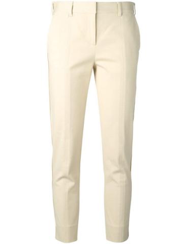 Reed Krakoff Textured Cropped Trousers - Neutrals