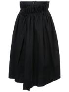 Ann Demeulemeester Asymmetric Skirt - Green