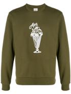 A.p.c. Ice Cream Print Sweatshirt - Green