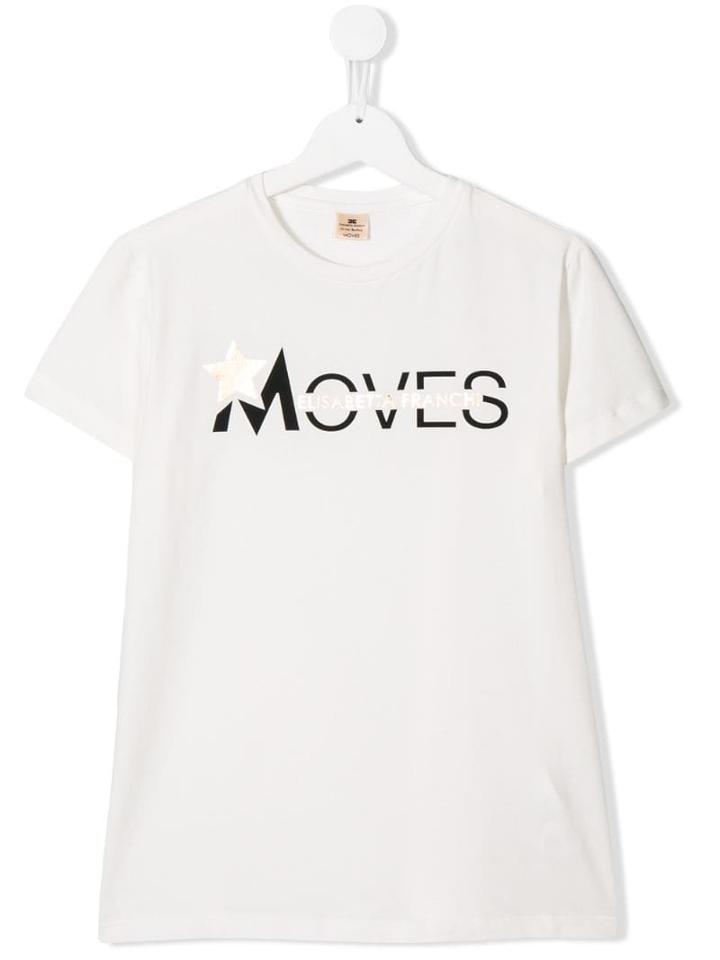 Elisabetta Franchi La Mia Bambina Moves T-shirt - White