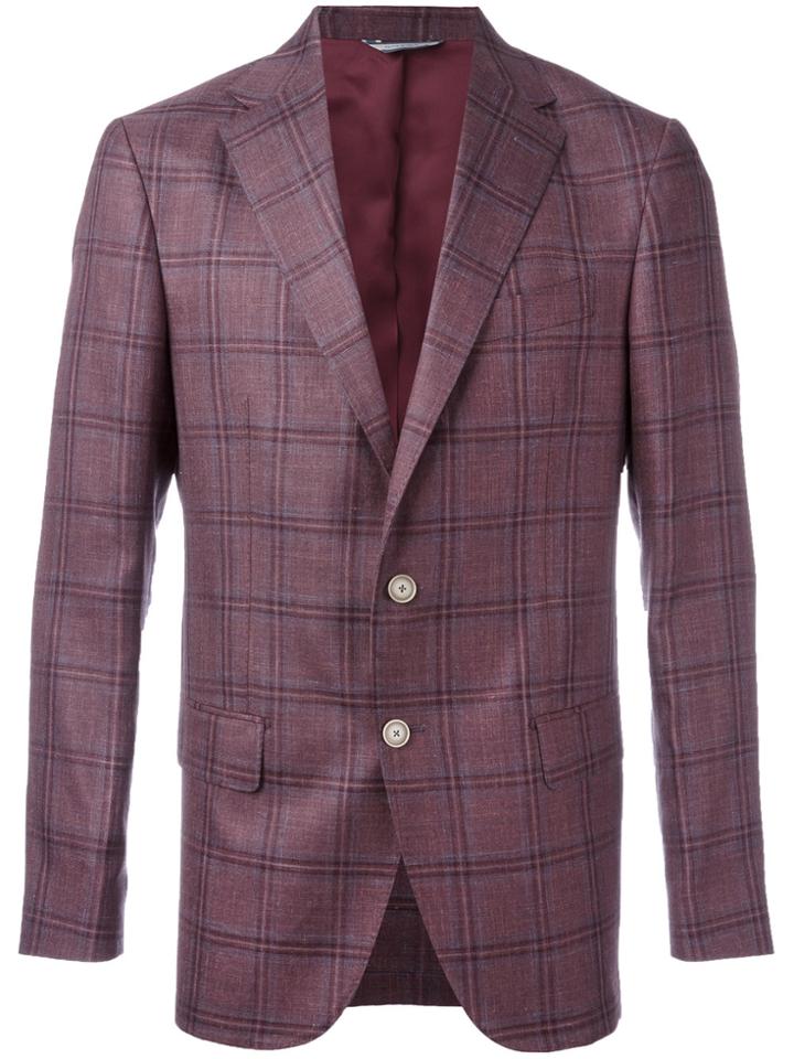 Fashion Clinic Timeless Single-breasted Blazer - Pink & Purple