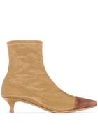 By Far Byfar Karl 30 Strtch Bt Cntrst Toe - Brown