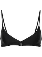 Matteau Tri Crop Bikini Top - Black