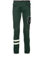 Undercover Skinny Embellished Trousers - Green