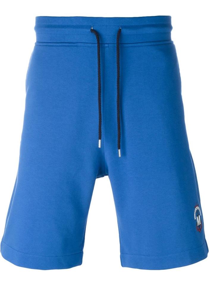 Love Moschino Drawstring Track Shorts, Men's, Size: Xs, Blue, Cotton