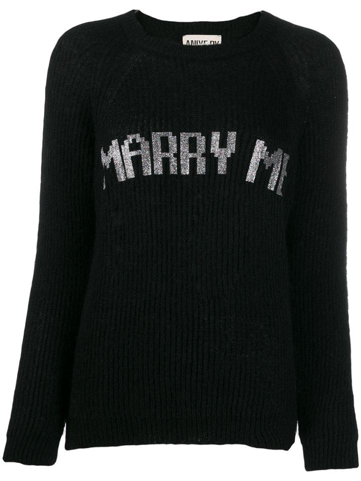 Aniye By Marry Me Jumper - Black