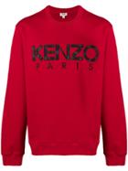 Kenzo Logo Sweatshirt - Red