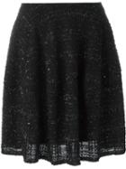 Talbot Runhof Boucle Skirt