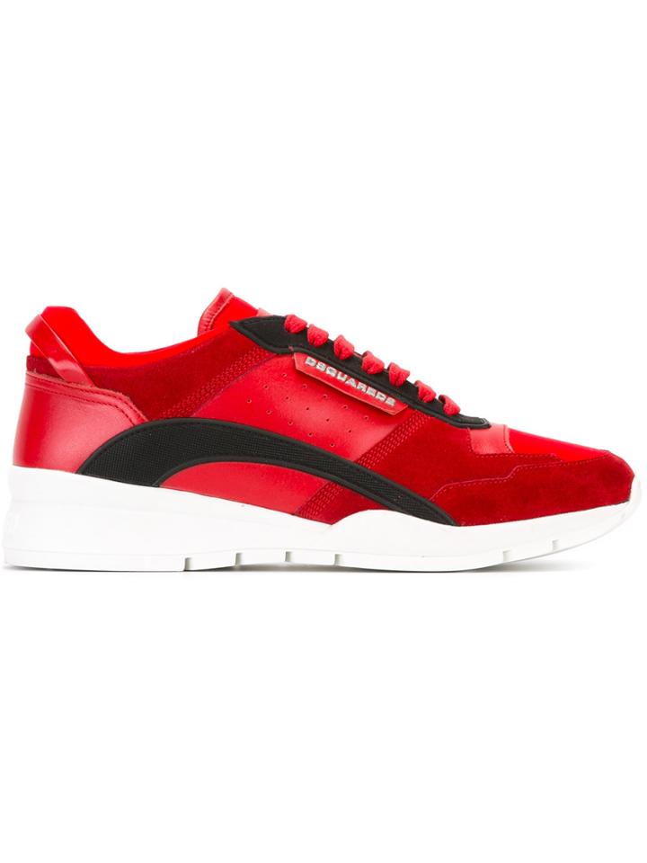 Dsquared2 Contrast Panel Trainers