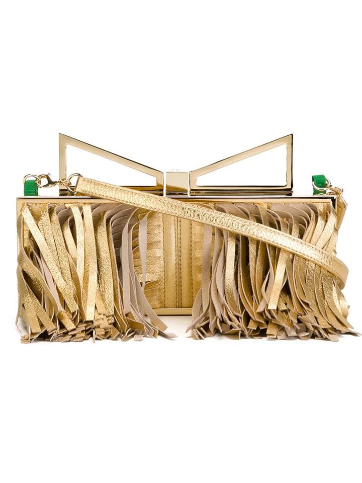 Sara Battaglia 'lady' Clutch, Women's, Grey