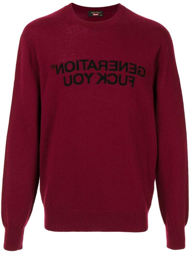 Supreme Undercover Generation Jumper - Red