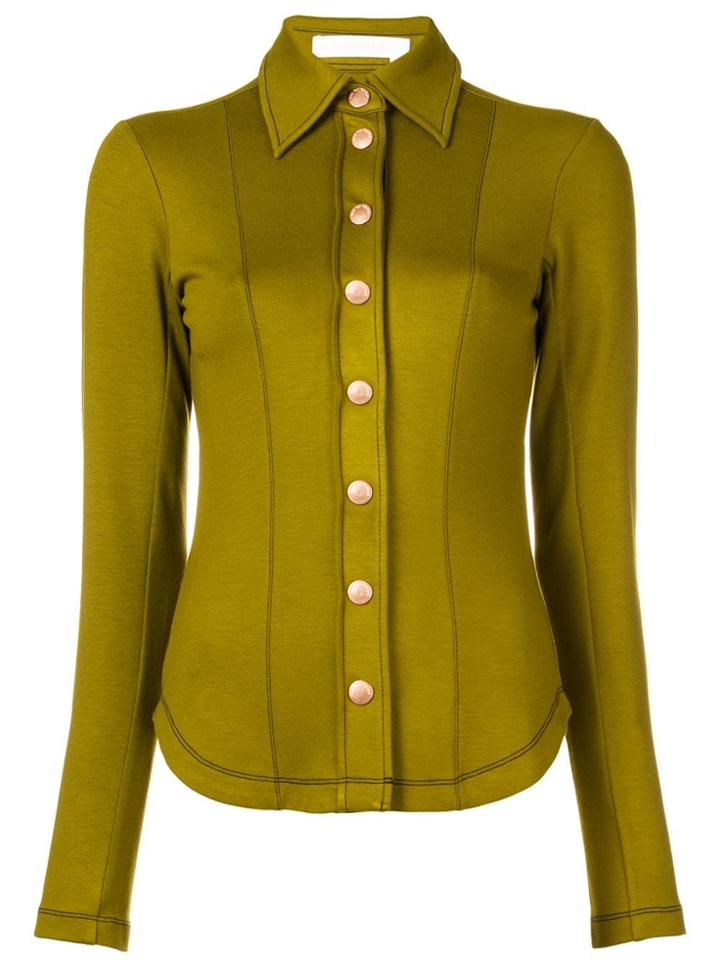 See By Chloé Tailored Jersey Blouse - Green