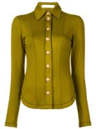 See By Chloé Tailored Jersey Blouse - Green