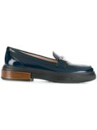 Tod's Flatform Double T Loafers - Blue